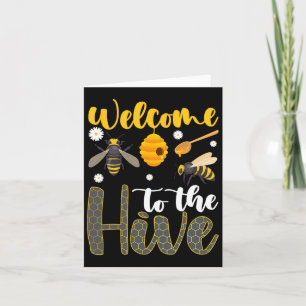 Välkommen till Hive Bee-läraren Back to school Kort