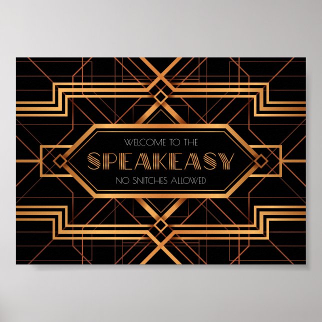 Välkommen till högtalarskylten i Party Poster (Framsidan)
