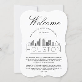 Välkommen till Houston | Uppgifter om gäster Inbjudningar