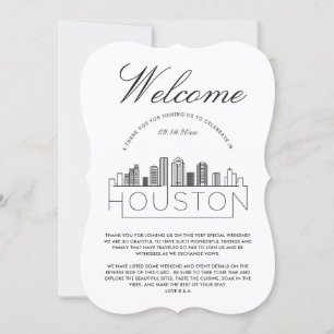 Välkommen till Houston Uppgifter om gäster Inbjudningar