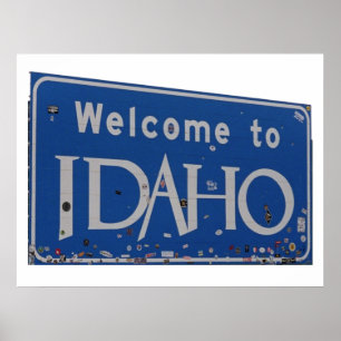 Välkommen till Idaho Poster