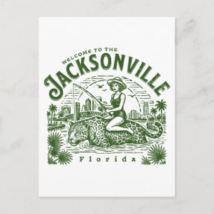 Välkommen till Jacksonville Jaguars City Florida Vykort