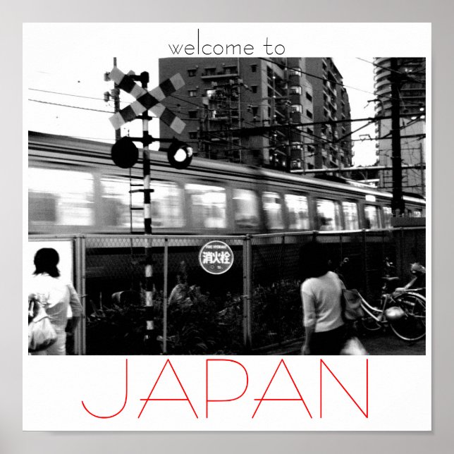 välkommen till Japan Poster (Framsidan)