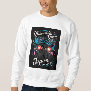 Välkommen till Japan Välkommen till Tokyo Lång Ärmad Tröja
