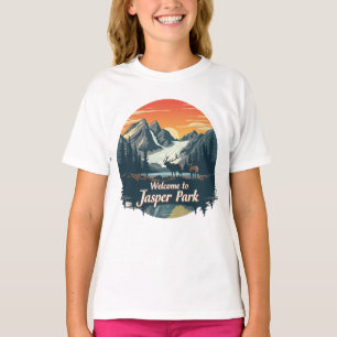 Välkommen till Jasper National Canadian Park T Shirt