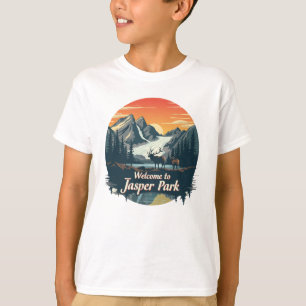 Välkommen till Jasper National Canadian Park T Shirt