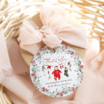 Välkommen till julfesten Santa Baby Baby Shower Gåvor Etiketter<br><div class="desc">Juli Baby Baby Shower Gender Neutral</div>