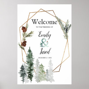 Välkommen till Julsäsongen Forest Bröllop 2 Poster