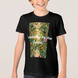 Välkommen till Jungle T-Shirt - Tropical Vild Adve