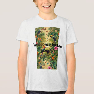 Välkommen till Jungle T-Shirt - Tropical Vild Adve