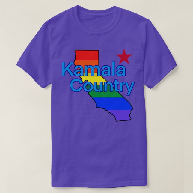 Välkommen till Kamala Land TShirt T Shirt (Design framsida)