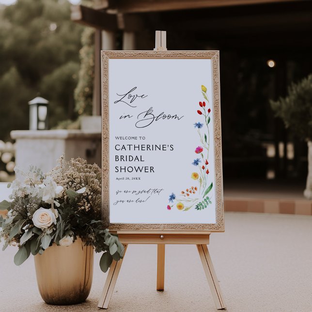 Välkommen till kärlek i Bloom Möhippa Poster (Skapare uppladdad)