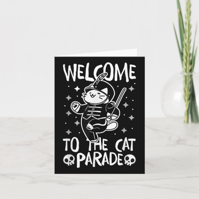 Välkommen till Katt Parad Kort (Framsida)