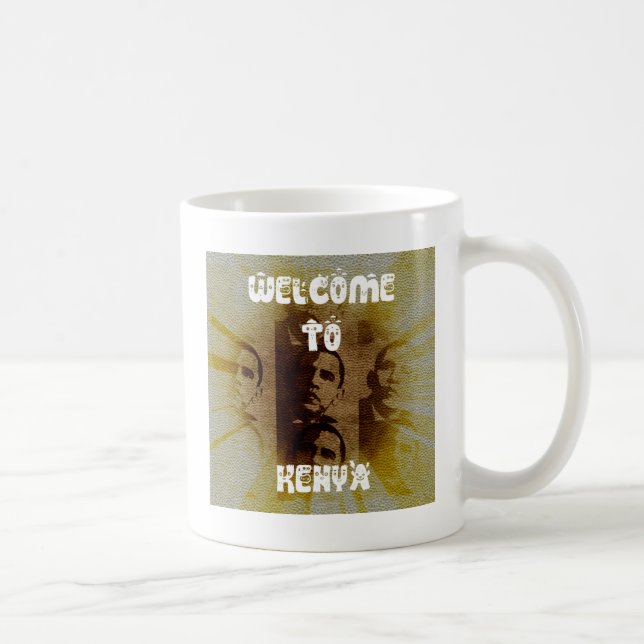 Välkommen till Kenya Kaffemugg (Höger)