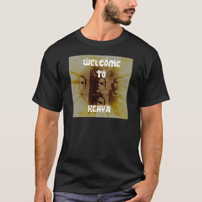 Välkommen till Kenya Tee Shirt (Framsida)