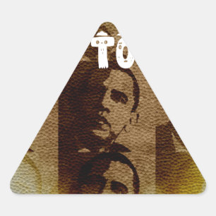 Välkommen till Kenya Triangelformat Klistermärke