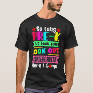 Välkommen till Kindergarten i Cute Pre K Studenten T Shirt