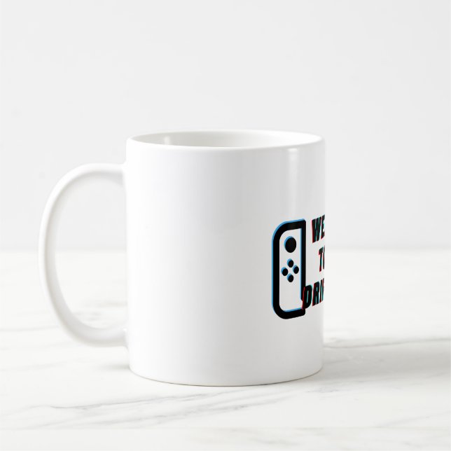 Välkommen till Klubben Drift Kaffemugg (Vänster)