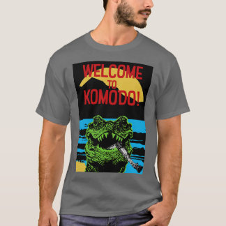 Välkommen till Komodo Graphic Mörk Humor T Shirt
