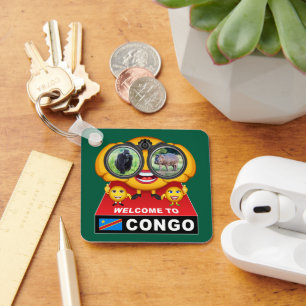 Välkommen till Kongo Nyckelring