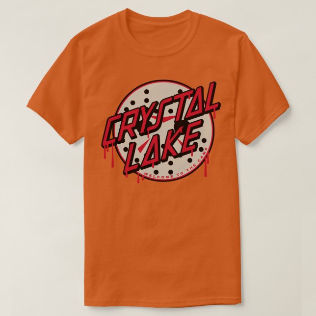 Välkommen till lägret t shirt (Design framsida)