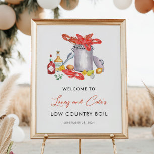 Välkommen till Land Boil Poster