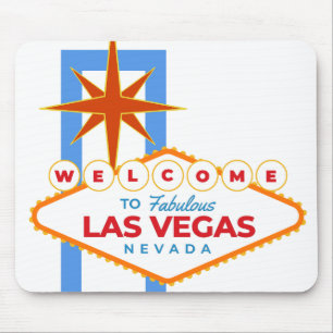 Välkommen till Las Vegas 3 White Musmatta