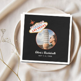 Välkommen till Las Vegas Bachelorette Party Pappersservett