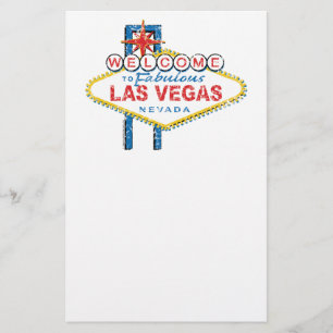 Välkommen till Las Vegas Brevpapper