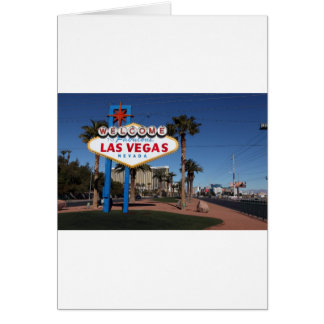 Välkommen till Las Vegas Hälsningskort