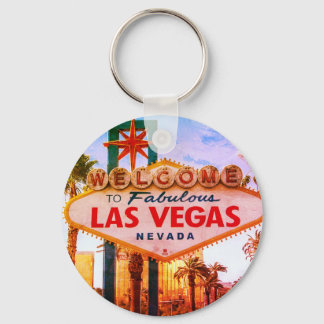Välkommen till Las Vegas Keychain Nyckelring
