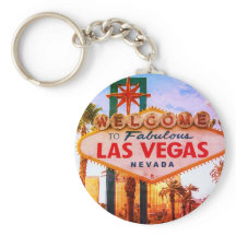 Välkommen till Las Vegas Keychain