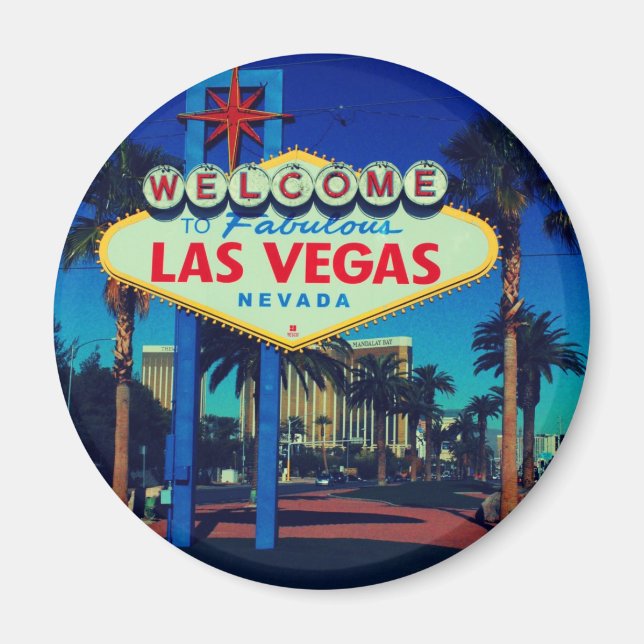 Välkommen till Las Vegas! Magnet (Framsidan)