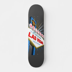Välkommen till Las Vegas Mini Skateboard Bräda 18,5 Cm