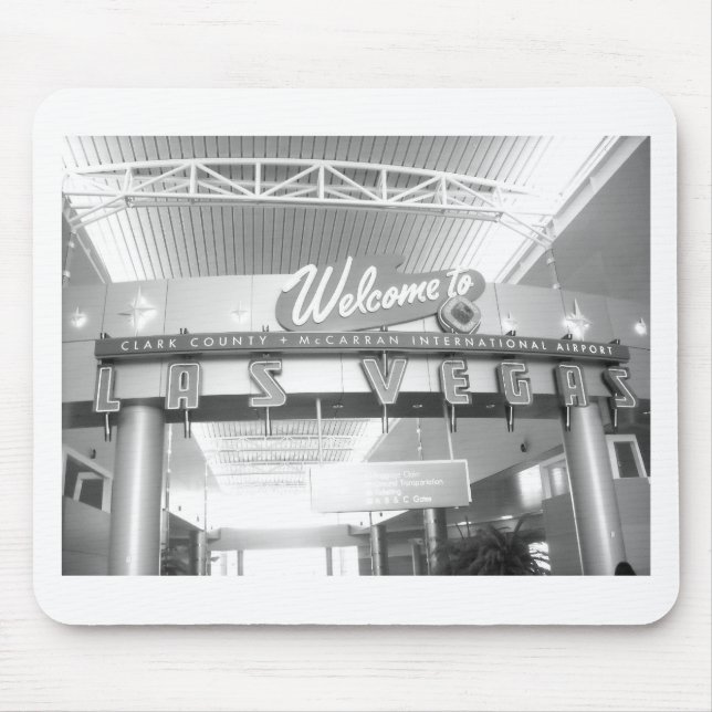 Välkommen till Las Vegas Musmatta (Framsidan)