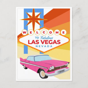 Välkommen till Las Vegas Nevada Vykort