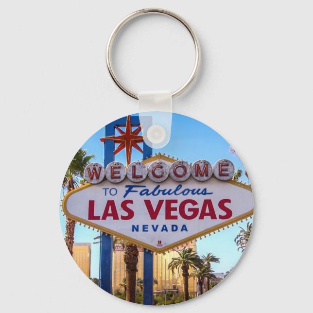 Välkommen till Las Vegas Nyckelring (Framsida)