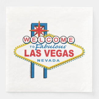 Välkommen till Las Vegas Pappersservett