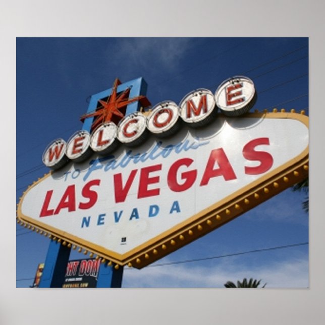 Välkommen till Las Vegas Poster (Framsidan)