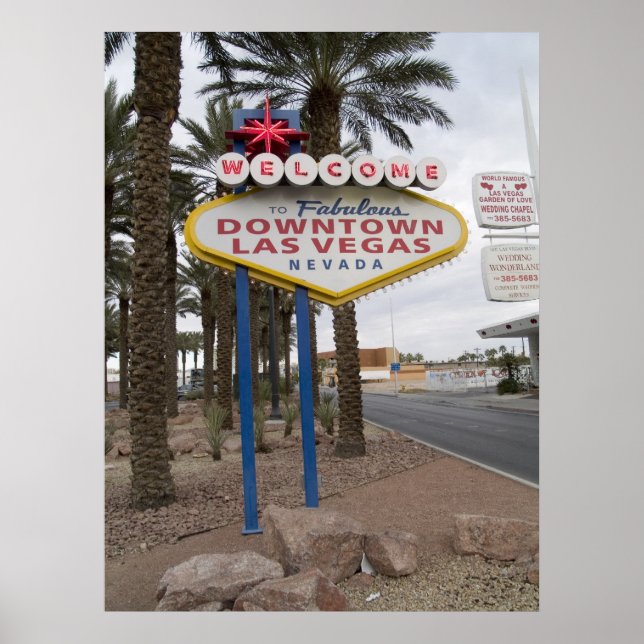 Välkommen till Las Vegas Poster Skriv ut (Framsidan)