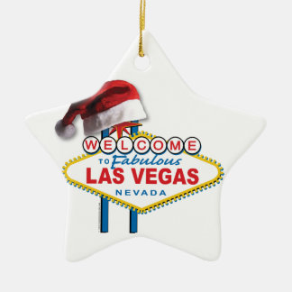 Välkommen till Las Vegas-signalen Julgransprydnad Keramik