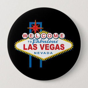 Välkommen till Las Vegas-signalen Knapp