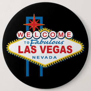 Välkommen till Las Vegas-signalen Knapp