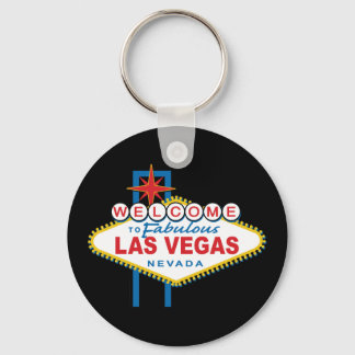 Välkommen till Las Vegas-signalen Nyckelring