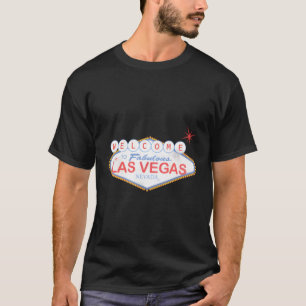 Välkommen till Las Vegas-signaturnavigering T Shirt