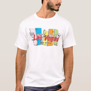 Välkommen till Las-Vegas Sin City Tee Shirt