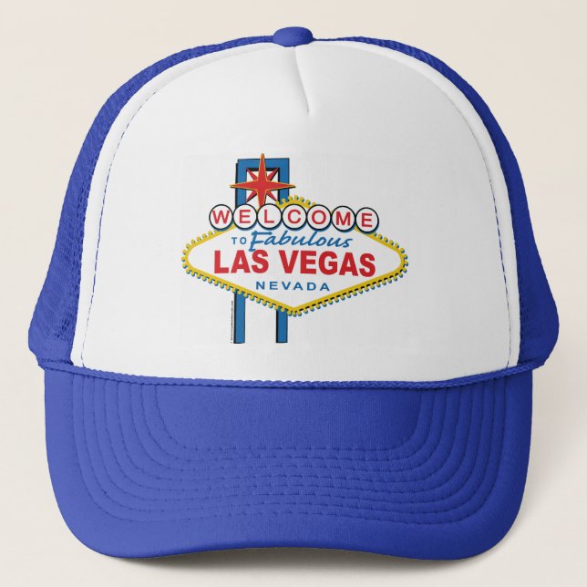 Välkommen till Las-Vegas Truckerkeps (Framsida)