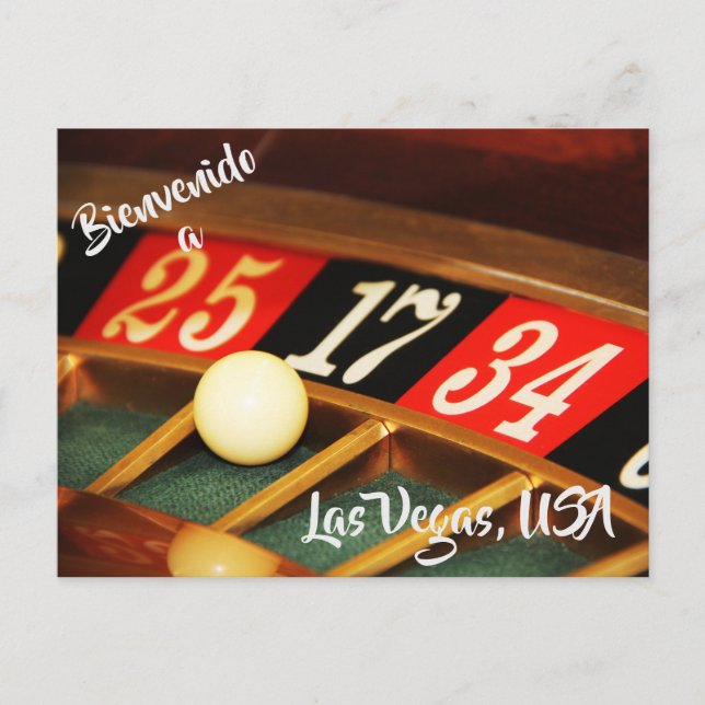 Välkommen till Las Vegas USA vykort (Framsida)