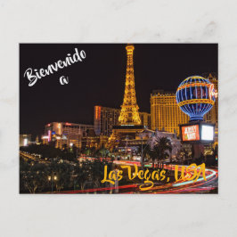 Välkommen till Las Vegas USA vykort