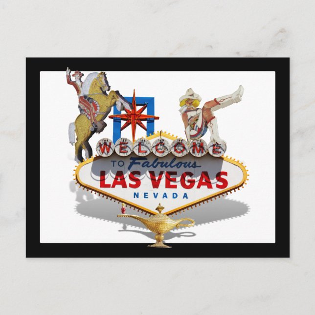 Välkommen till Las Vegas Vykort (Framsida)